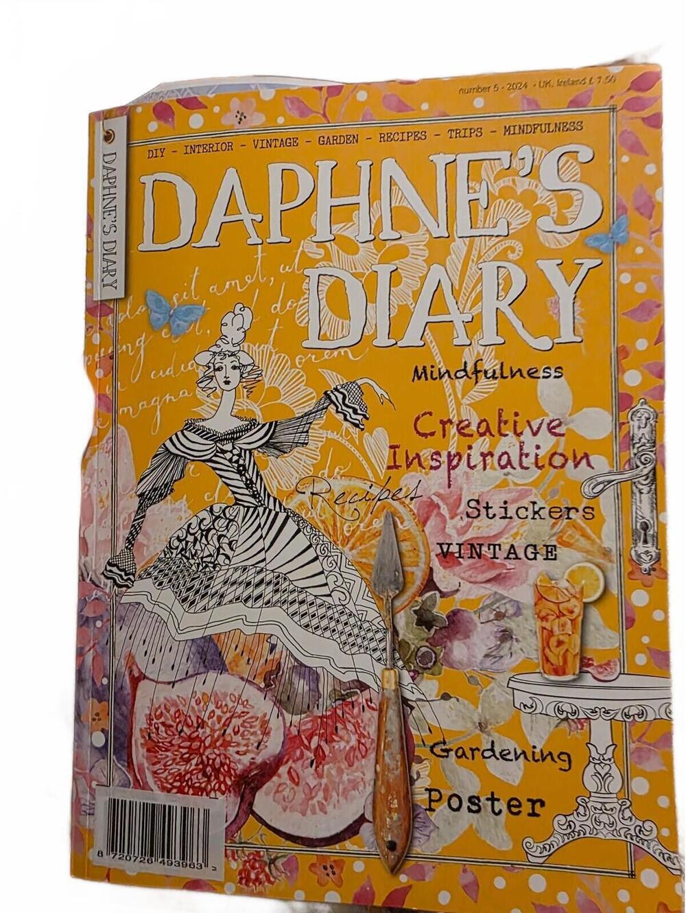 Daphne's Diary Number 5 2024 Creative Journal Magazine
